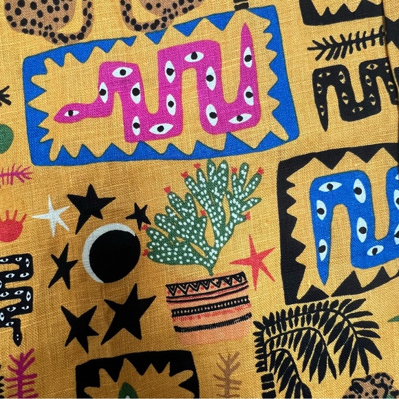 Nooworks Desert Disaster Catalina Linen Limited Edition Textiles Pants - Picture 8 of 10